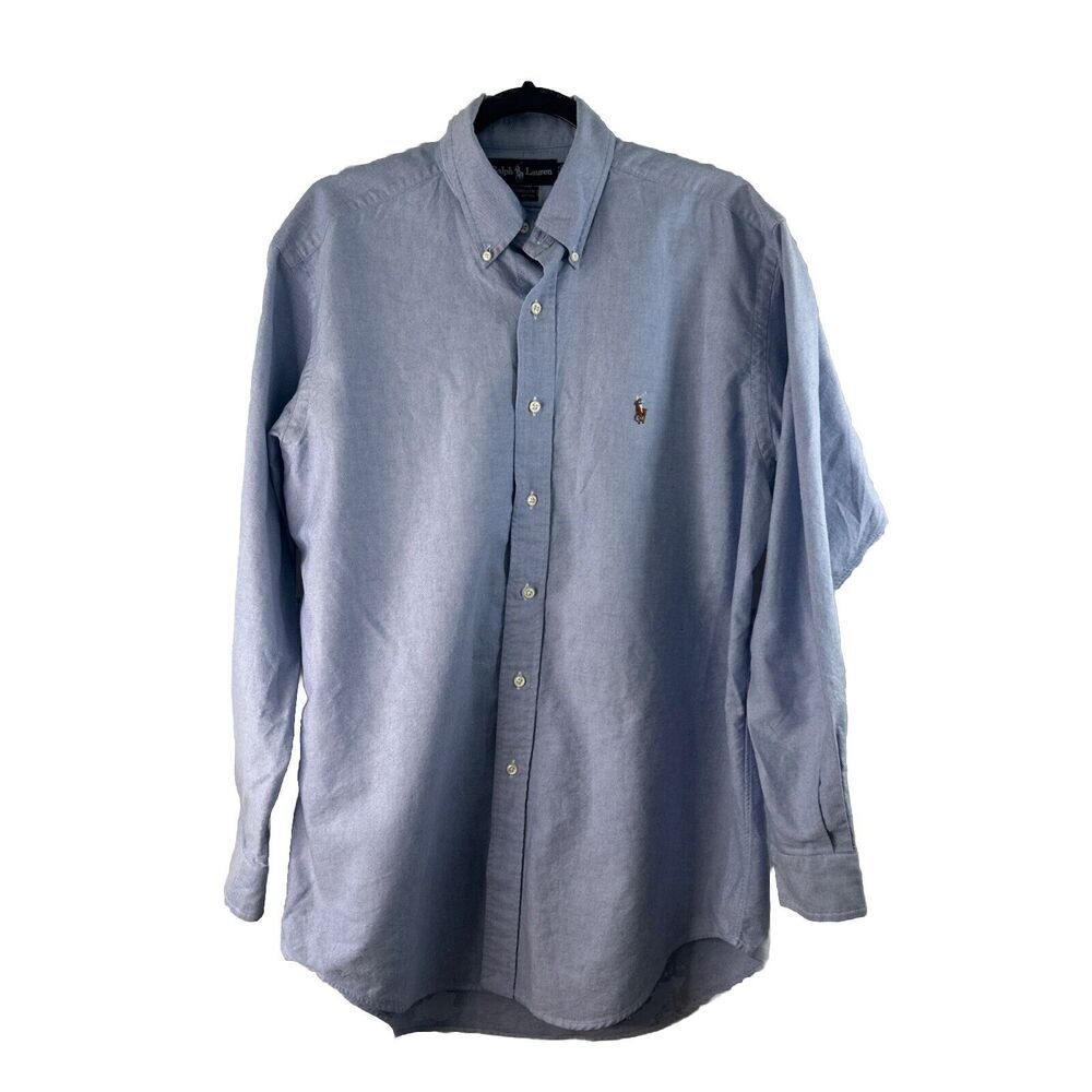 Ralph Lauren Light Blue Button-Down Dress Shirt